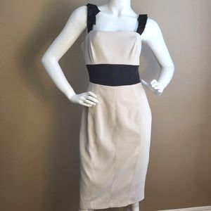 Karen Millen Shoulder Tie Pencil Skirt Dress